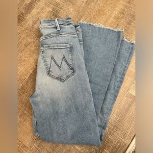 Mother Jeans Hustler Ankle Fray